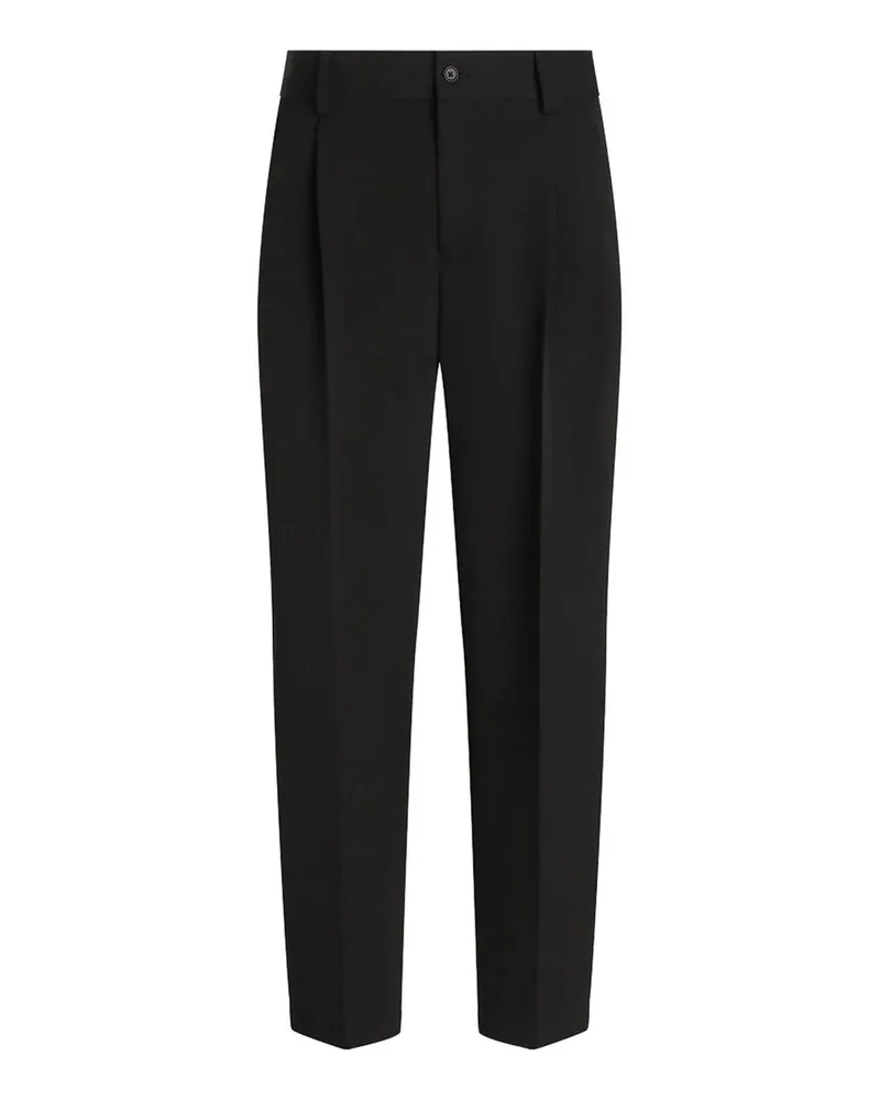 Dolce & Gabbana Casual Hose - Schwarz Schwarz