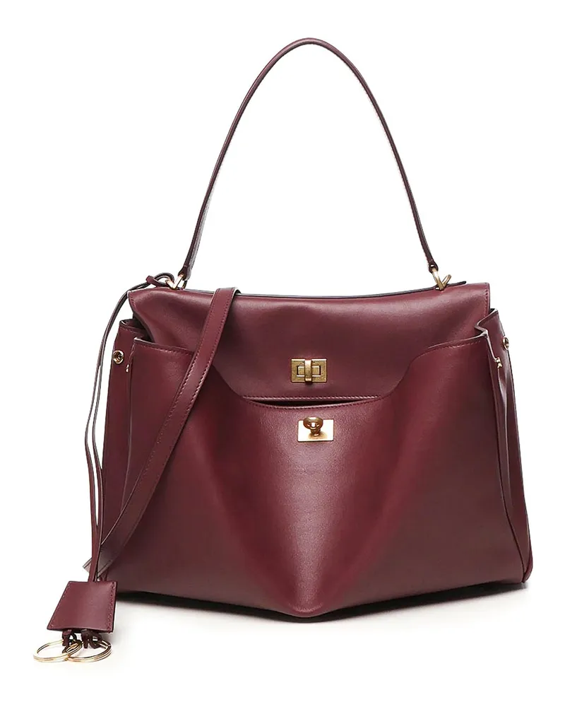 Balenciaga Umhängetasche - Dunkelrot Dunkelrot