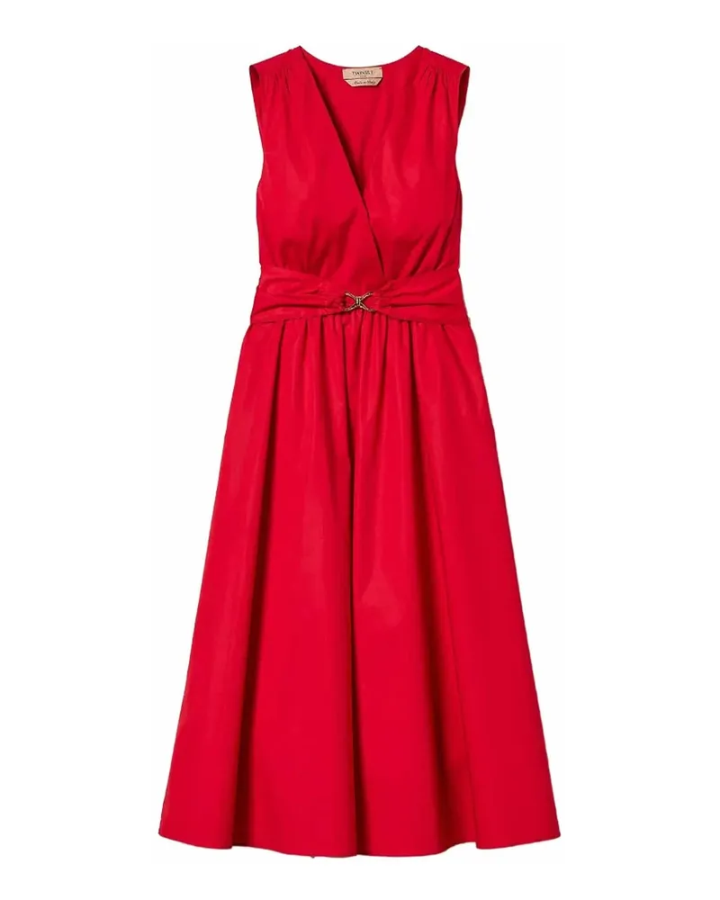 Twin-Set Knielanges Kleid - Rot Rot