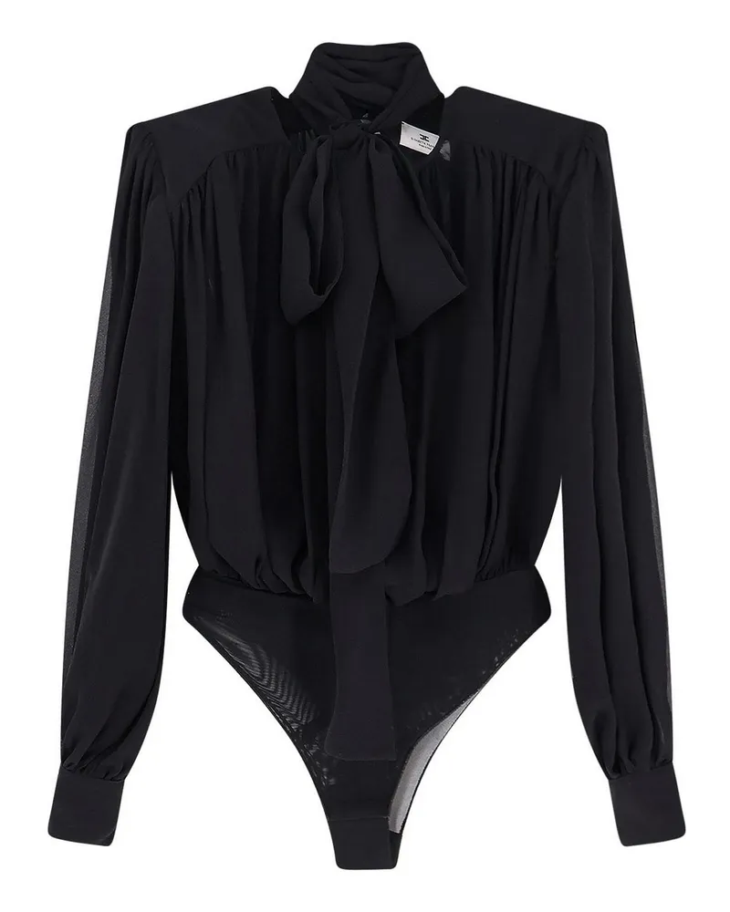 Elisabetta Franchi Top - Schwarz Schwarz
