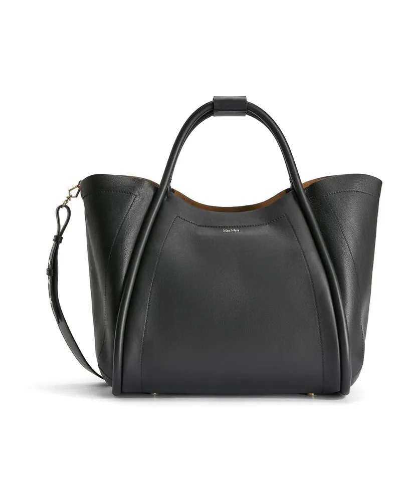Max Mara Umhängetasche - Schwarz Schwarz