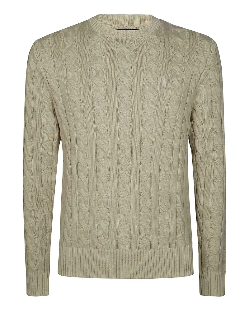 Ralph Lauren U-Boot-Pullover - Beige Beige