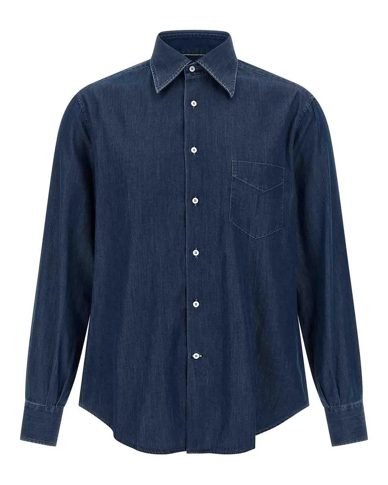 Brunello Cucinelli Hemd - Blau Blau