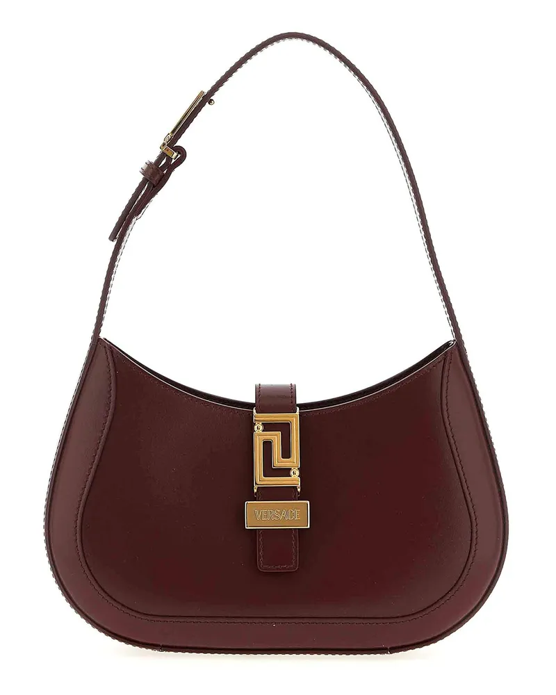 Versace Schultertasche - Dunkelrot Dunkelrot