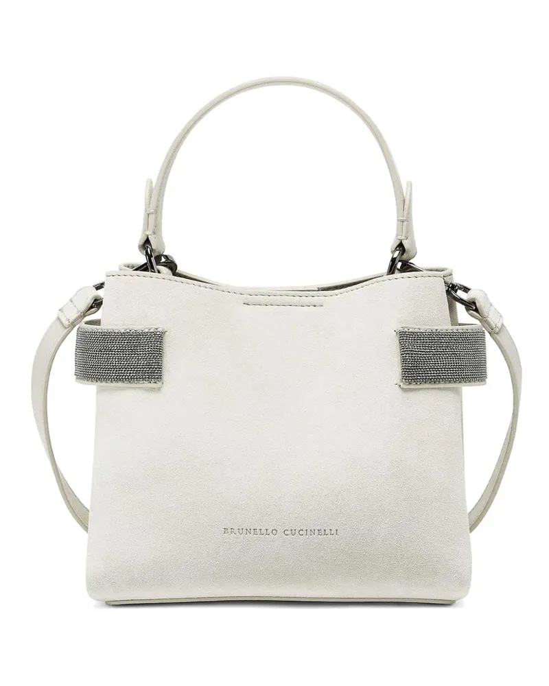 Brunello Cucinelli Shopper - Weiß Weiß