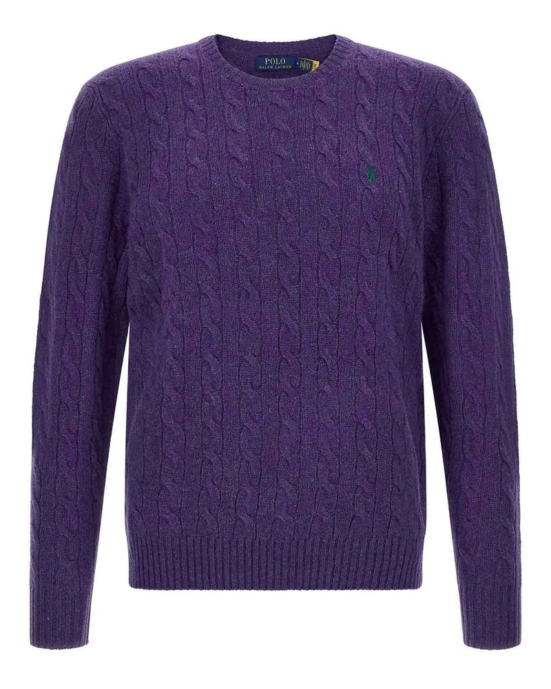 Ralph Lauren Rundhalspullover - Lila Lila