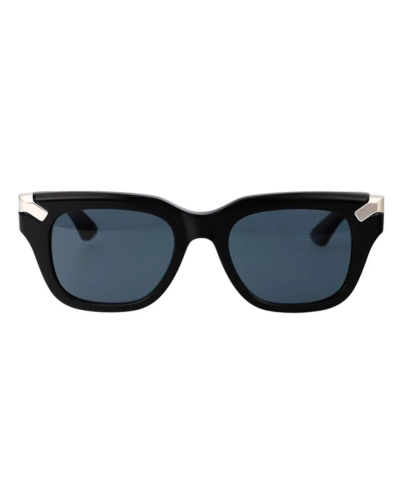Alexander McQueen Sonnenbrille - Schwarz Schwarz