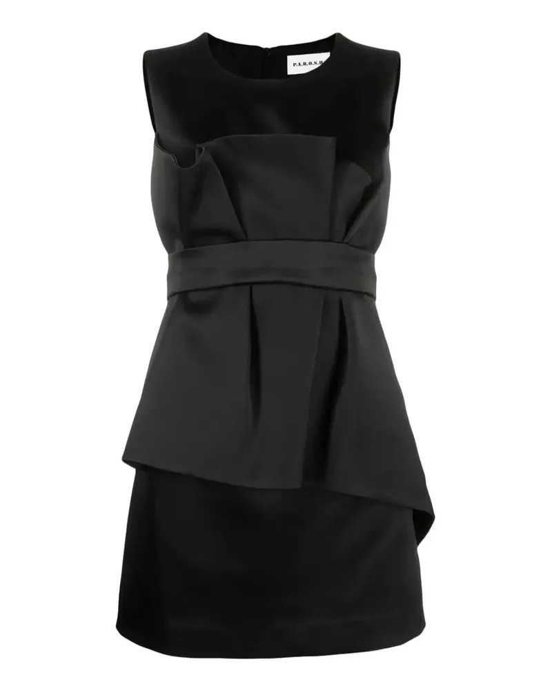 P.A.R.O.S.H. P. A.R. O.S. H. Knielanges Kleid - Schwarz Schwarz