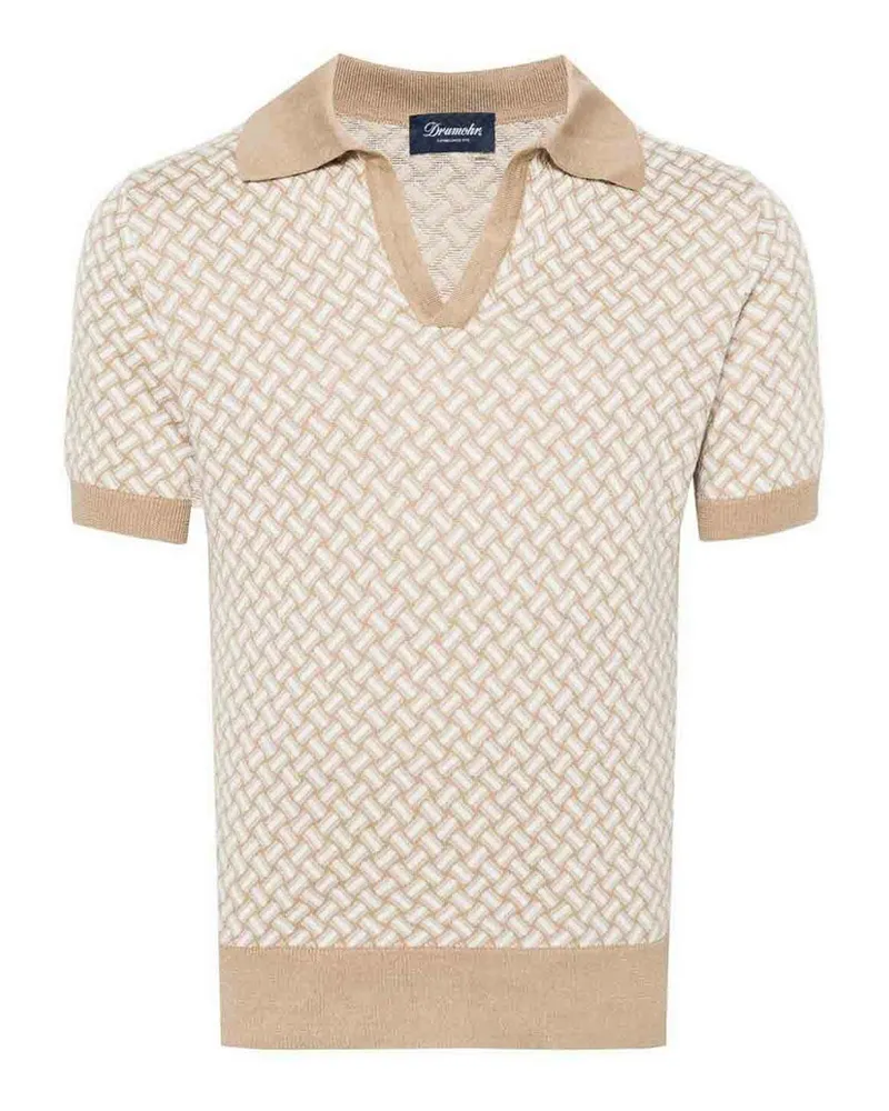 Drumohr  Poloshirt - Beige Beige
