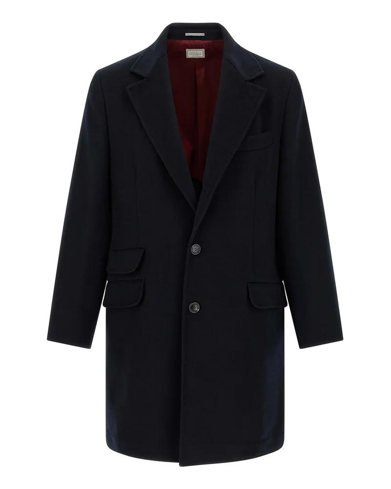 Brunello Cucinelli Trenchcoat - Blau Blau