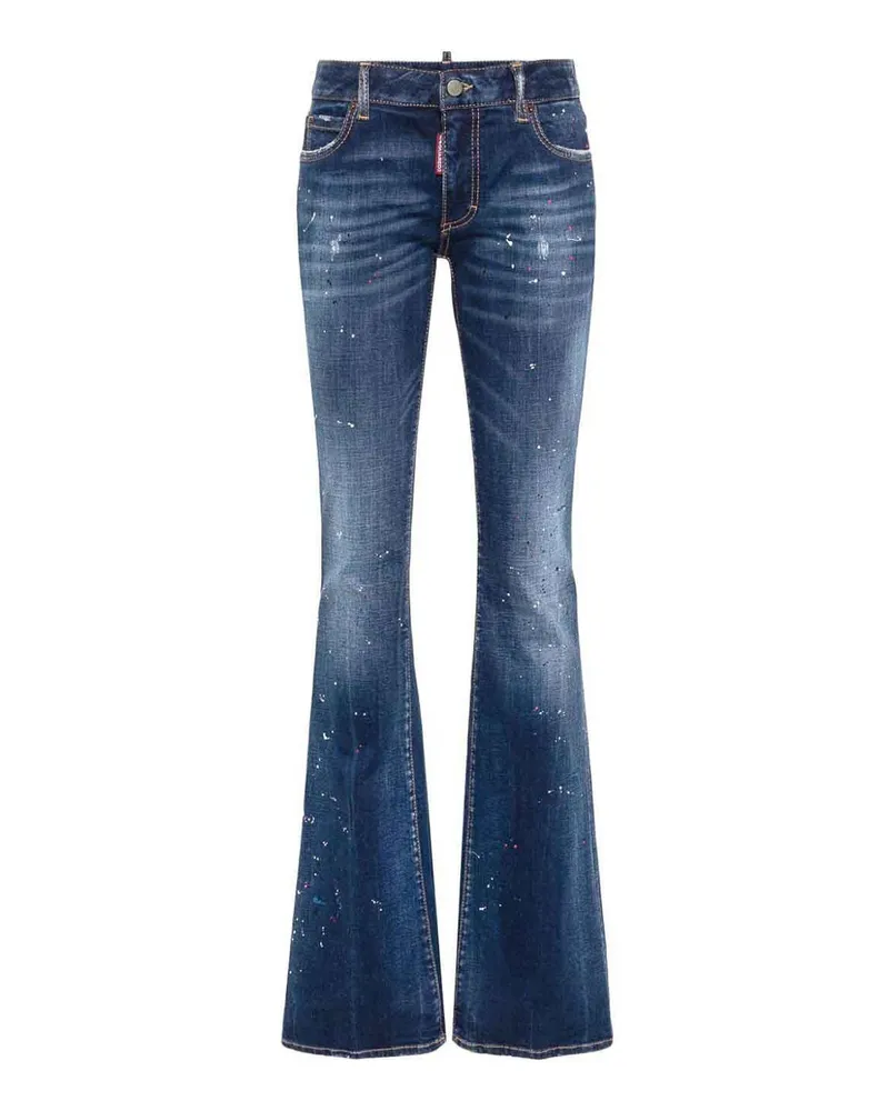 Dsquared2 Shorts - Helles Jeansblau Helles