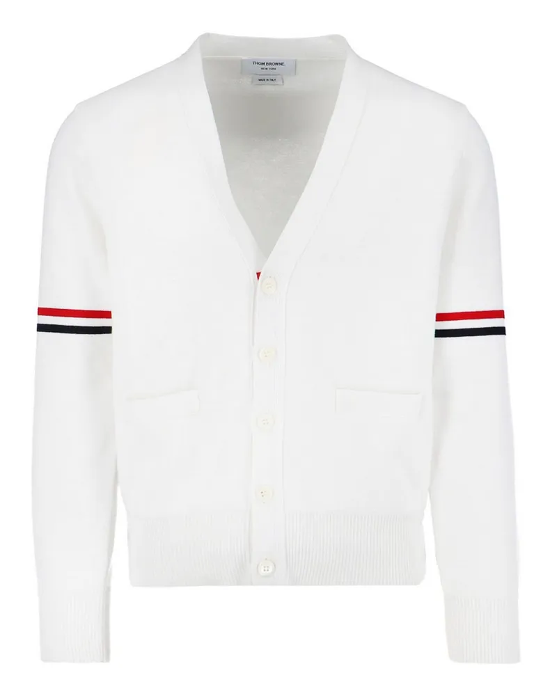 Thom Browne Cardigan - Weiß Weiß