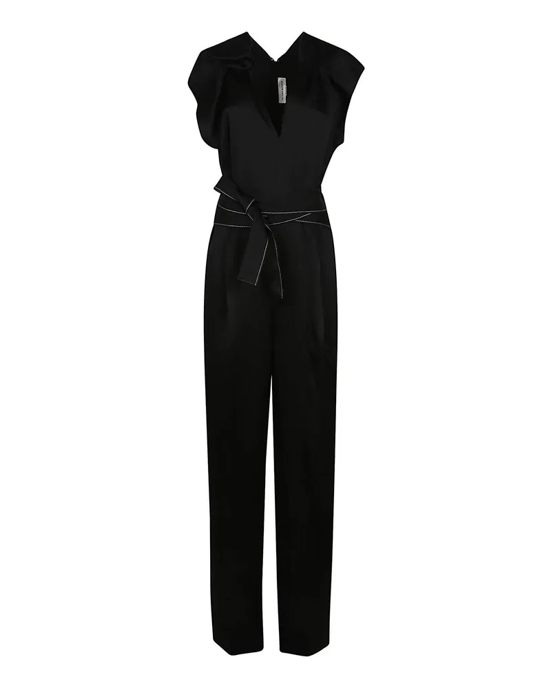 Victoria Beckham Jumpsuit - Schwarz Schwarz