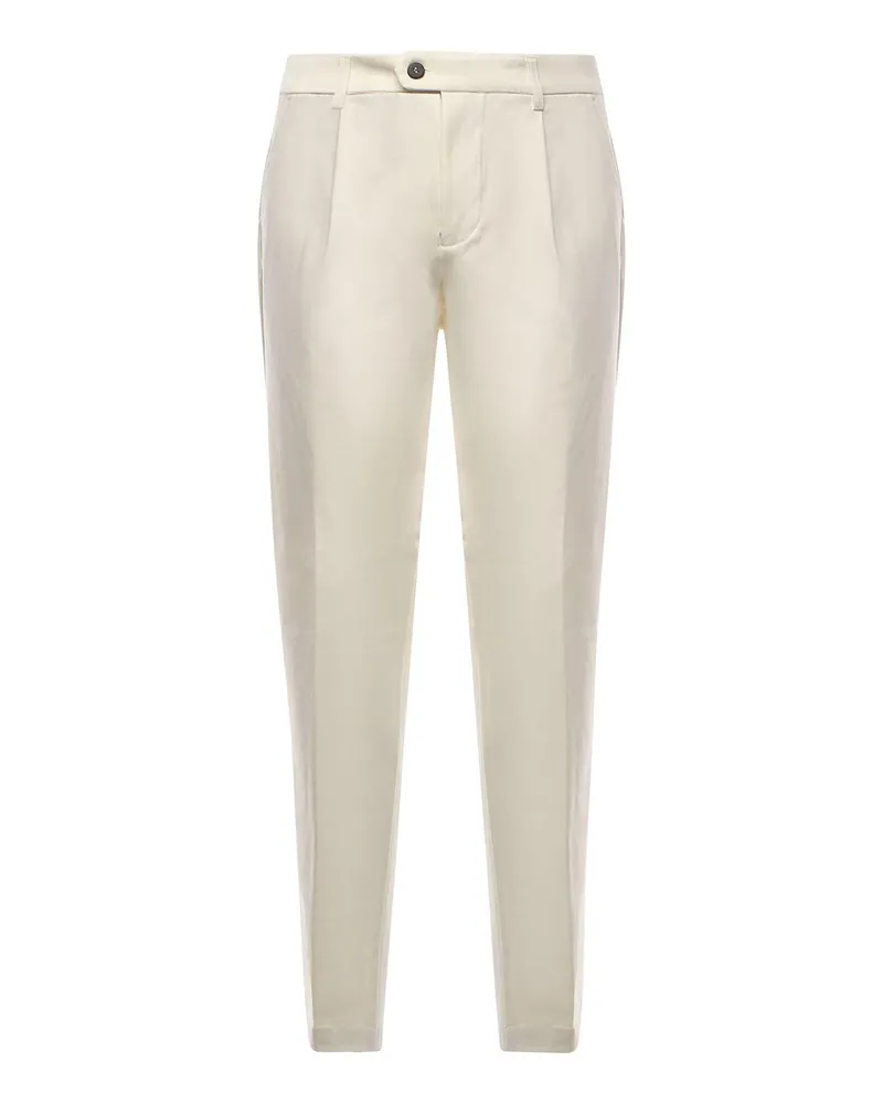 Eleventy Casual Hose - Weiß Weiß