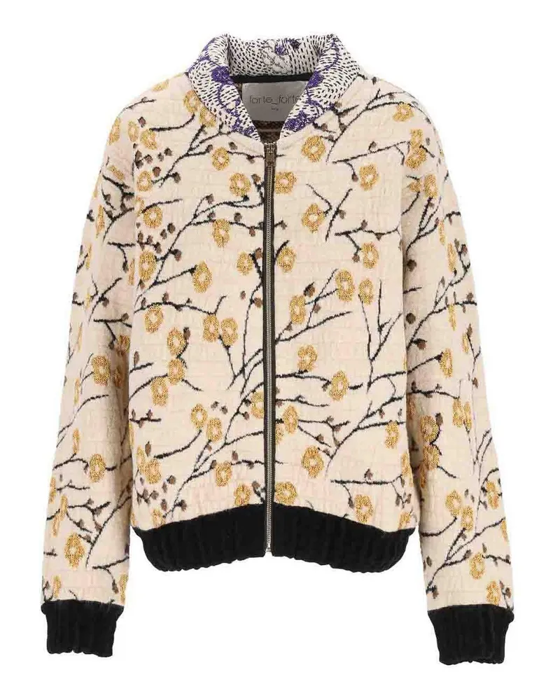 forte_forte Bomberjacke - Weiß Weiß