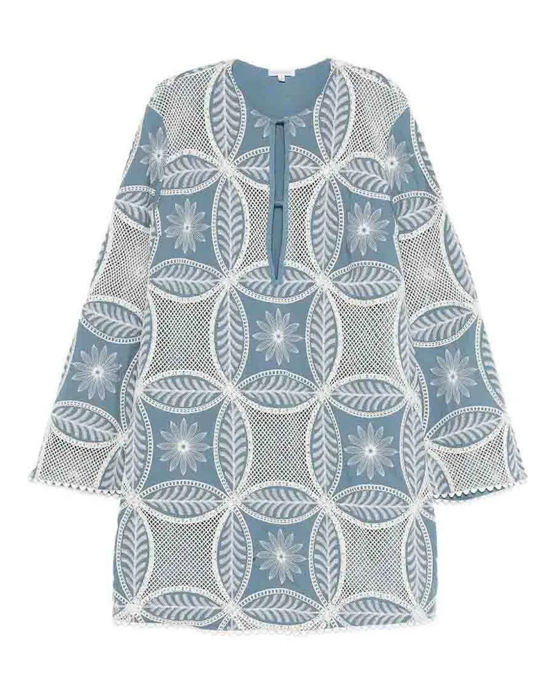 Poupette St Barth Kurzes Kleid - Blau Blau