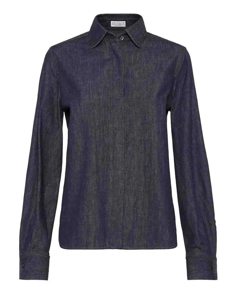 Brunello Cucinelli Hemd - Denim Denim