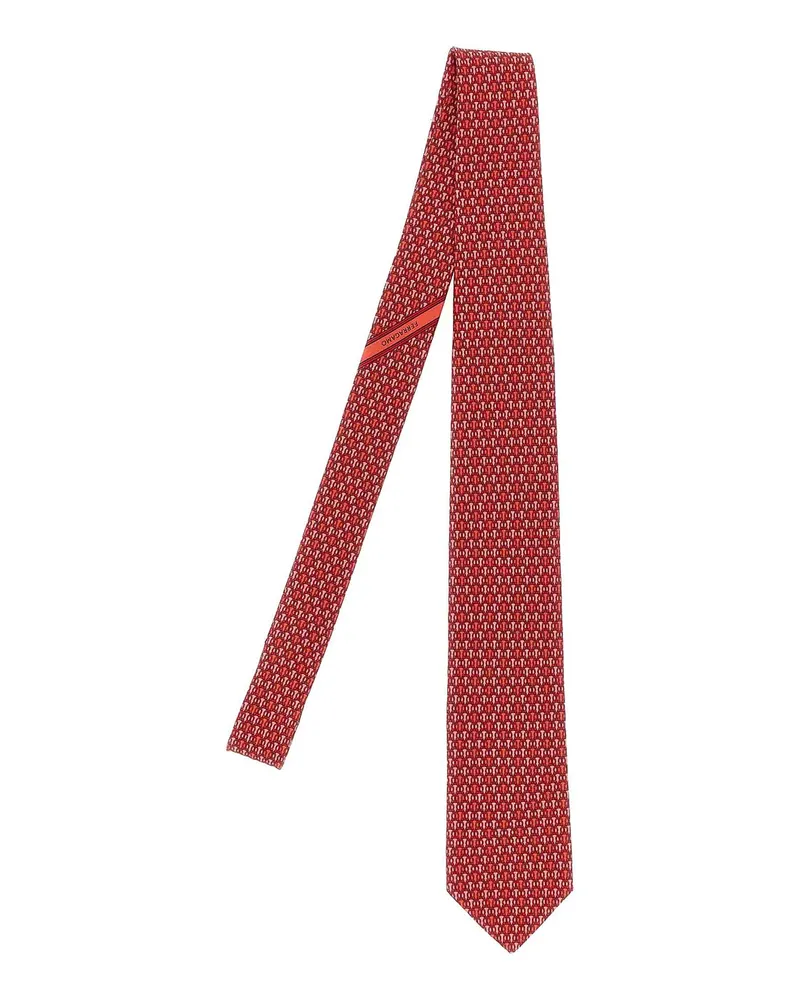 Ferragamo Krawatte - Rot Rot