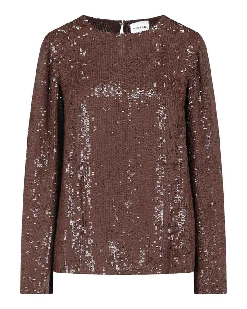 P.A.R.O.S.H. P. A.R. O H. Top - Braun Braun