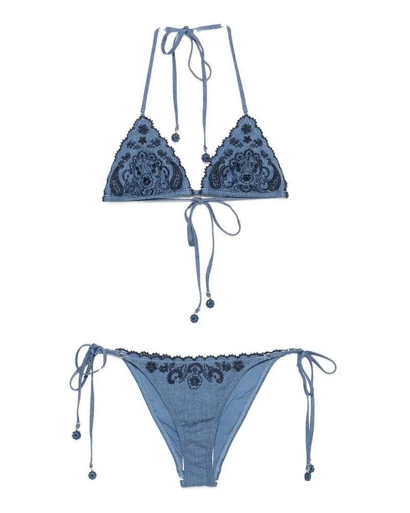 Zimmermann Bikini - Blau Blau