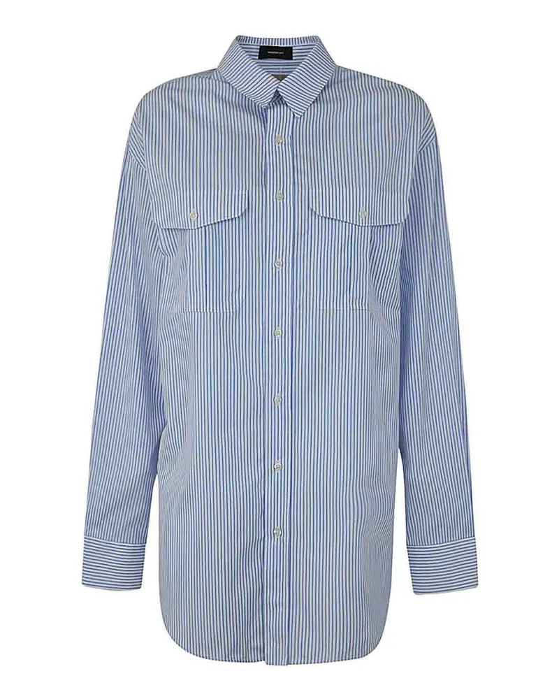 WARDROBE.NYC Wardrobe. NYC Kurzes Kleid - Blau Blau