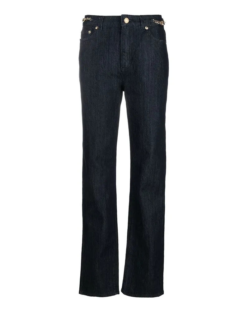 Michael Kors Straight Leg Jeans Dunkles