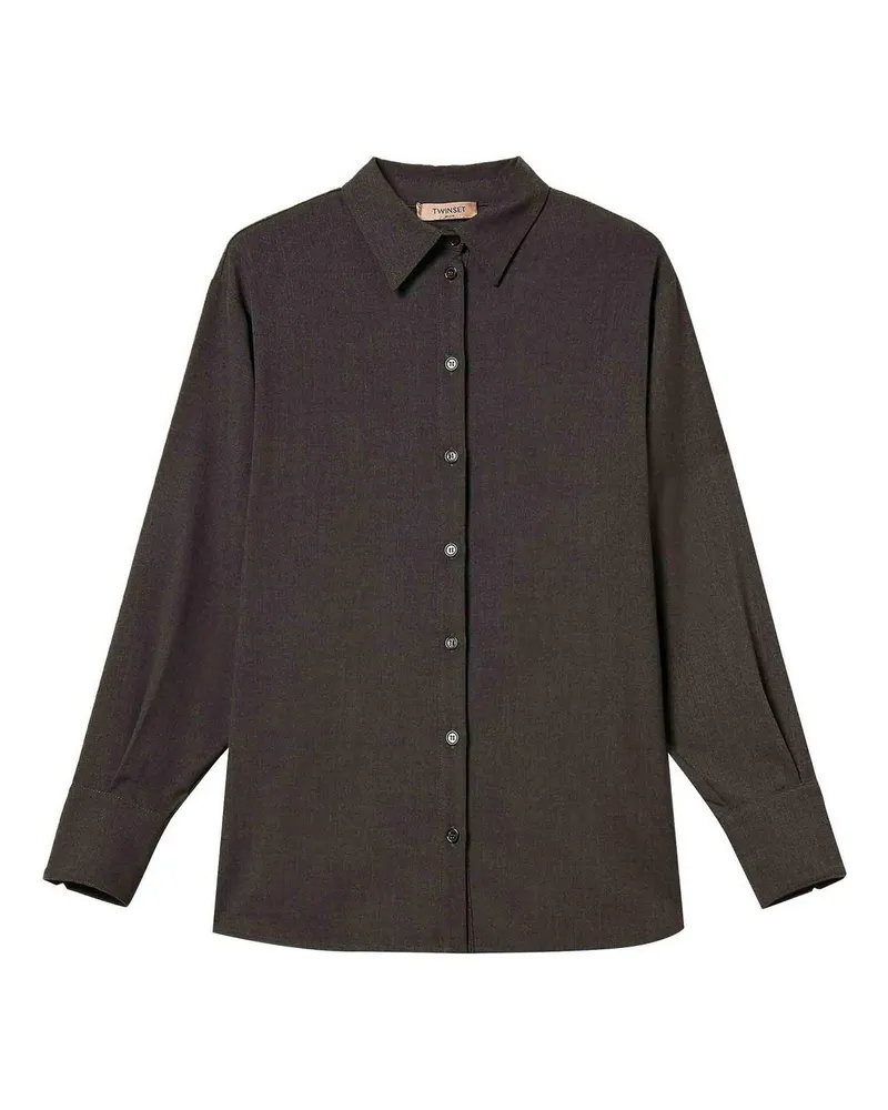 Twin-Set Hemd - Grau Grau