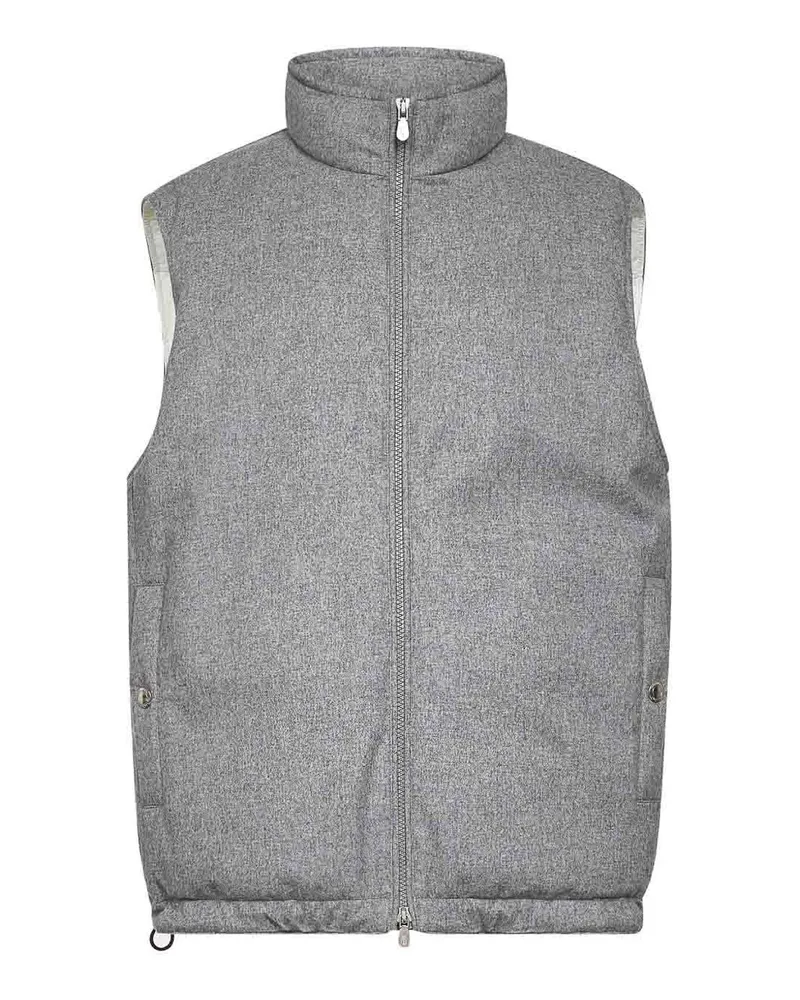 Brunello Cucinelli Weste - Grau Grau