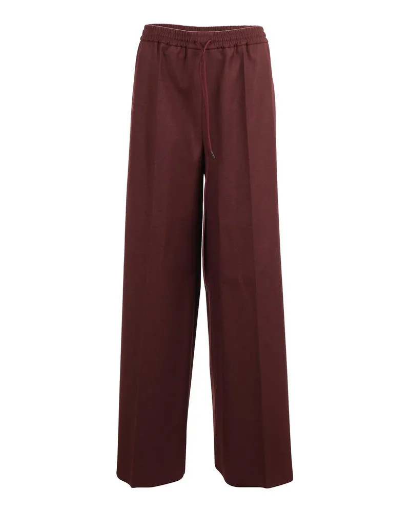 Max Mara Casual Hose - Rot Rot