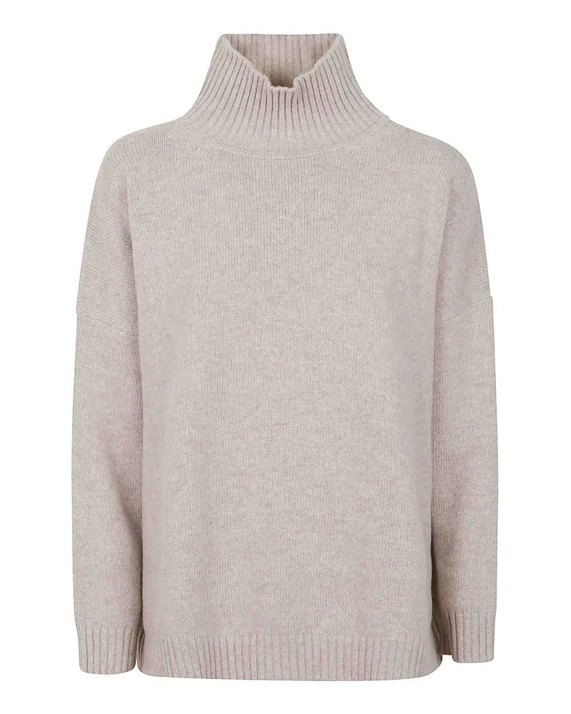 Max Mara Rollkragenpullover - Beige Beige