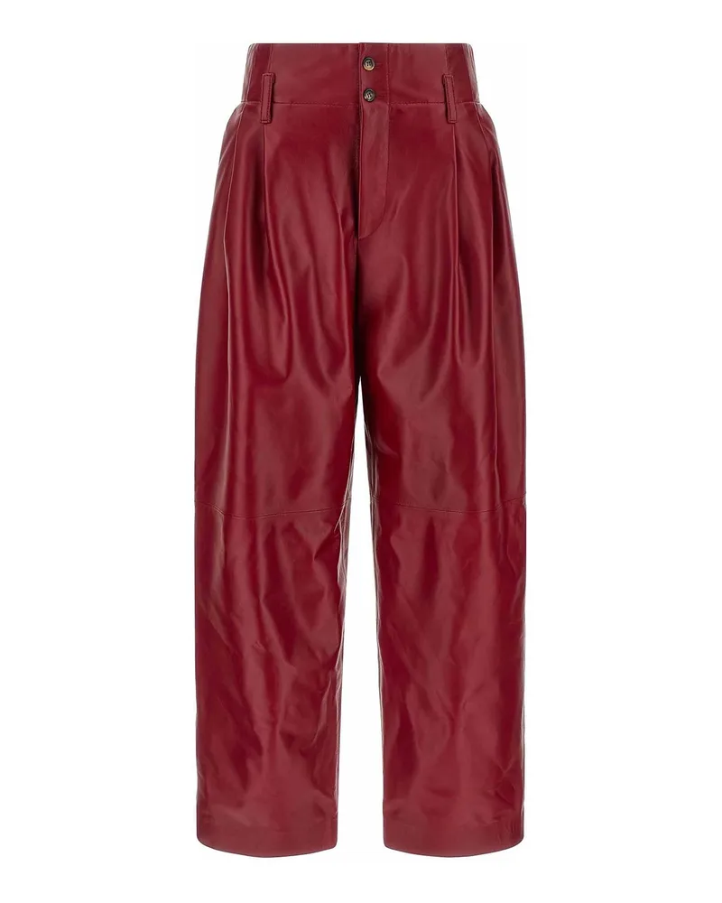 Alberta Ferretti Casual Hose - Rot Rot