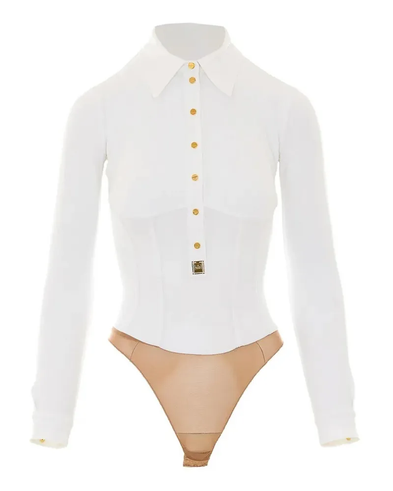 Elisabetta Franchi Hemd - Creme Creme