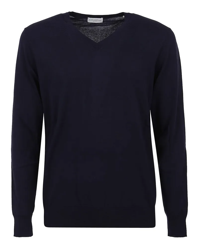 Ballantyne V-Pullover - Schwarz Schwarz