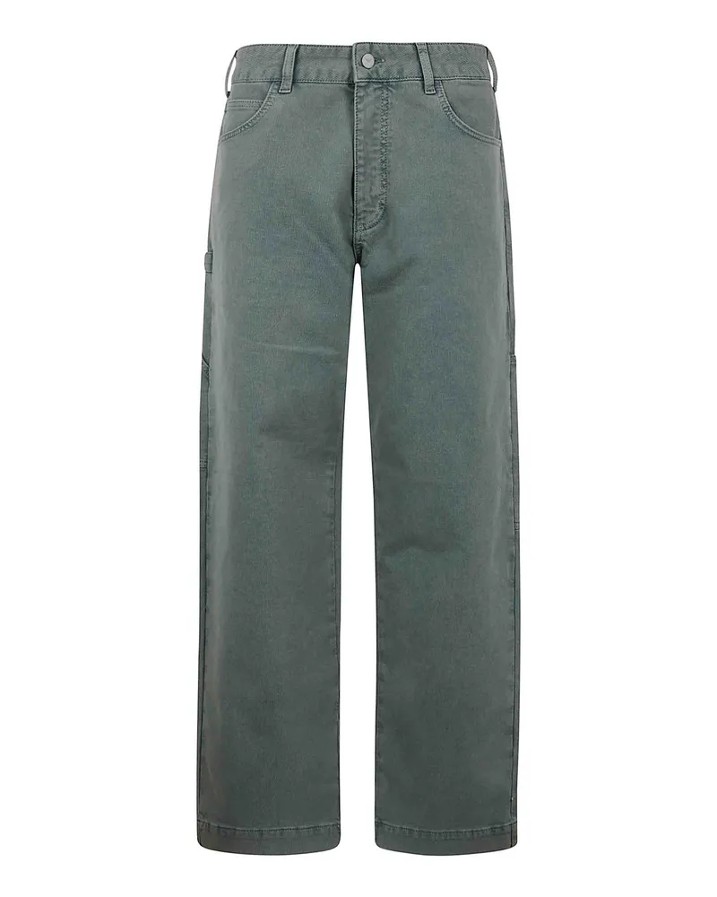 Emporio Armani Straight Leg Jeans - Blau Blau
