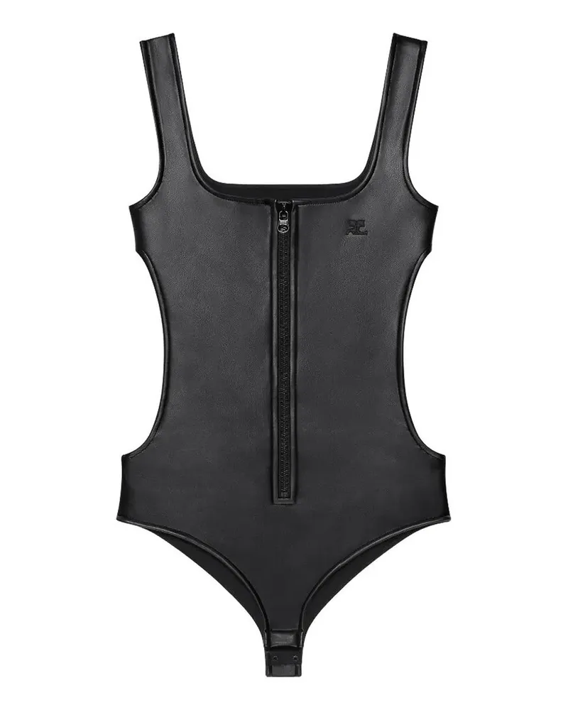 Courrèges Top - Schwarz Schwarz