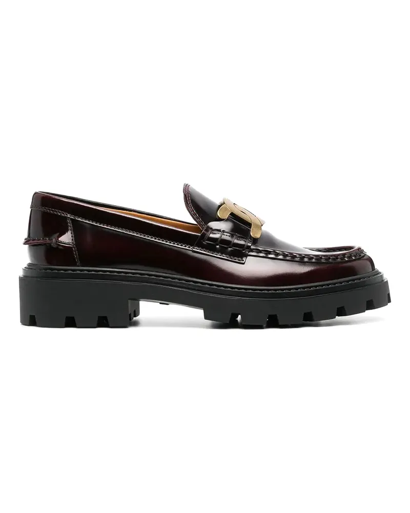 TOD'S Mokassins - Bordeaux Dunkelrot