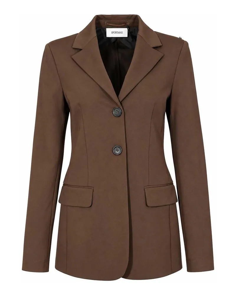 SPORTMAX Blazer - Dunkelbraun Dunkelbraun