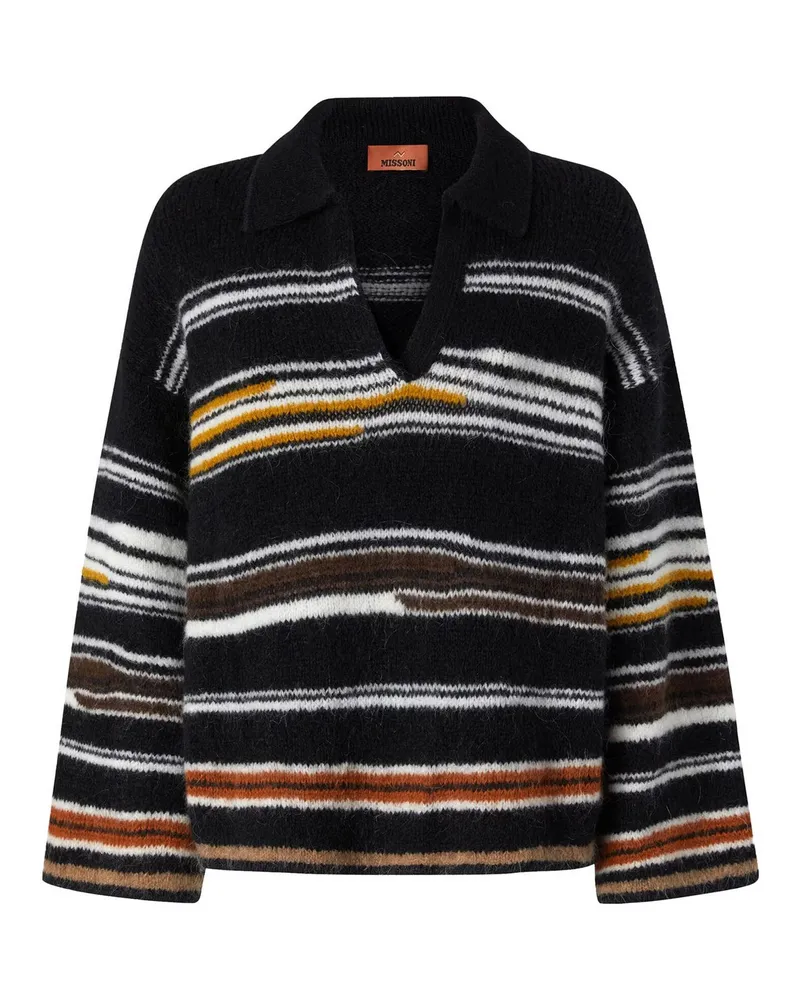Missoni U-Boot-Pullover - Bunt Bunt