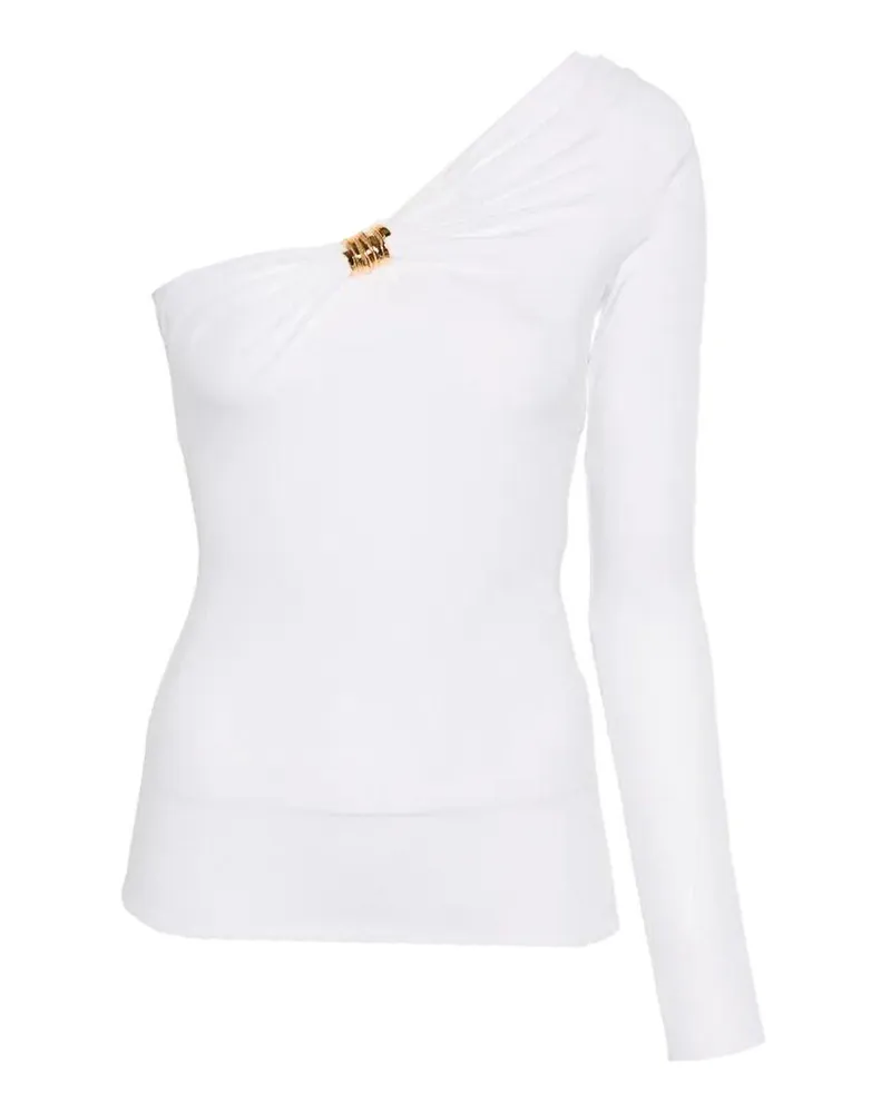 Elisabetta Franchi Rundhalspullover - Creme Creme