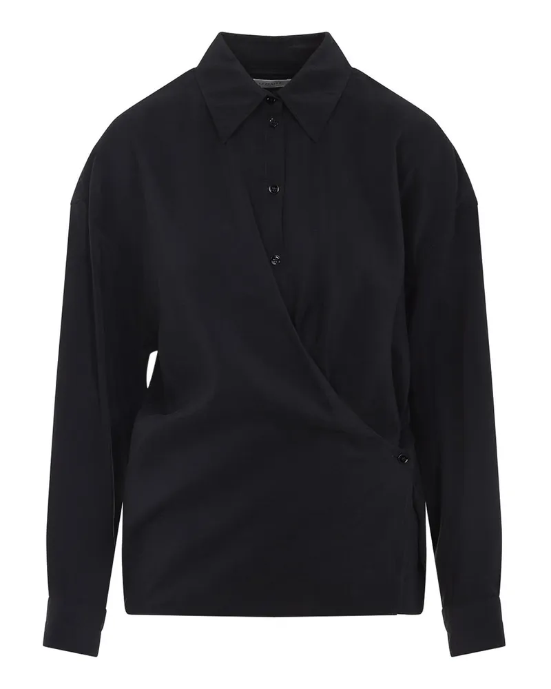 Christophe Lemaire Hemd - Schwarz Schwarz