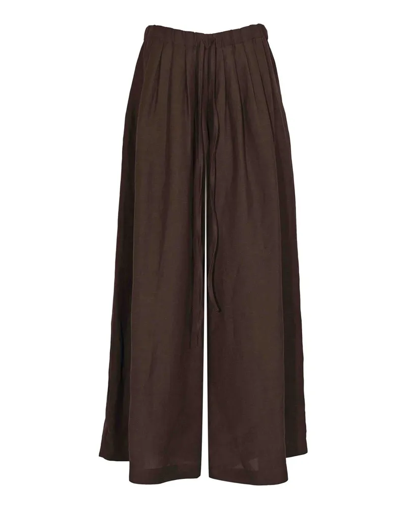 Liviana Conti Casual Hose - Dunkelbraun Dunkelbraun