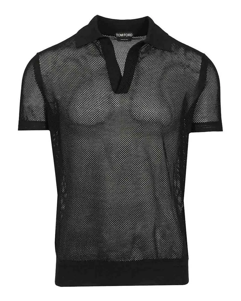 Tom Ford Poloshirt - Schwarz Schwarz