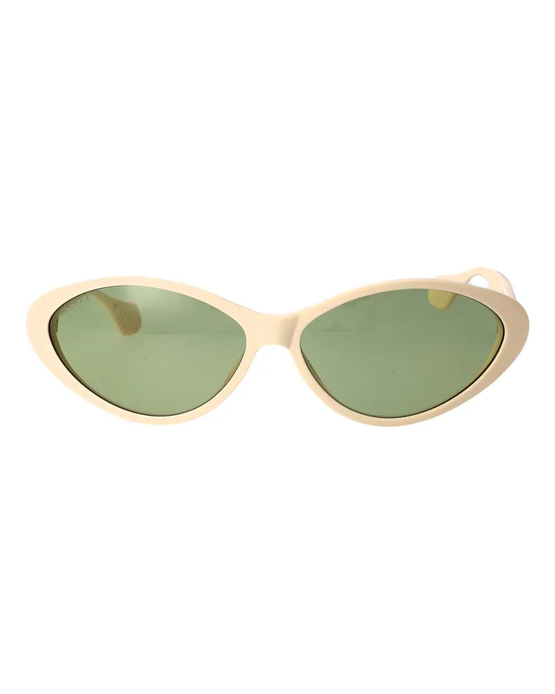 Gucci Sonnenbrille - Weiß Weiß