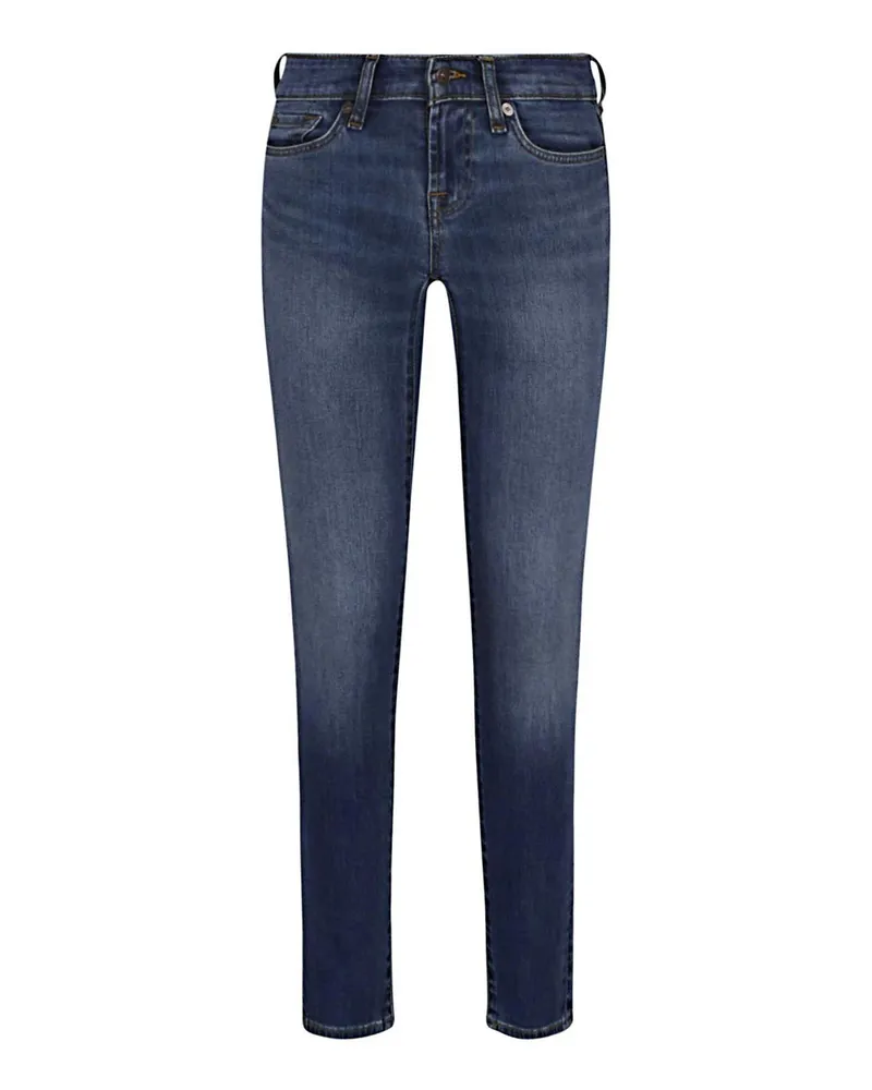 7 for all mankind Skinny Jeans - Schwarz Denim