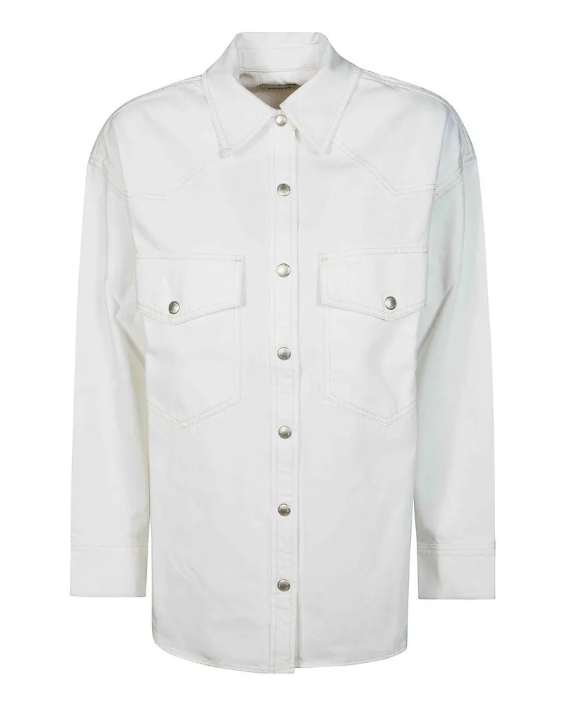AGOLDE Hemd - Weiß Weiß