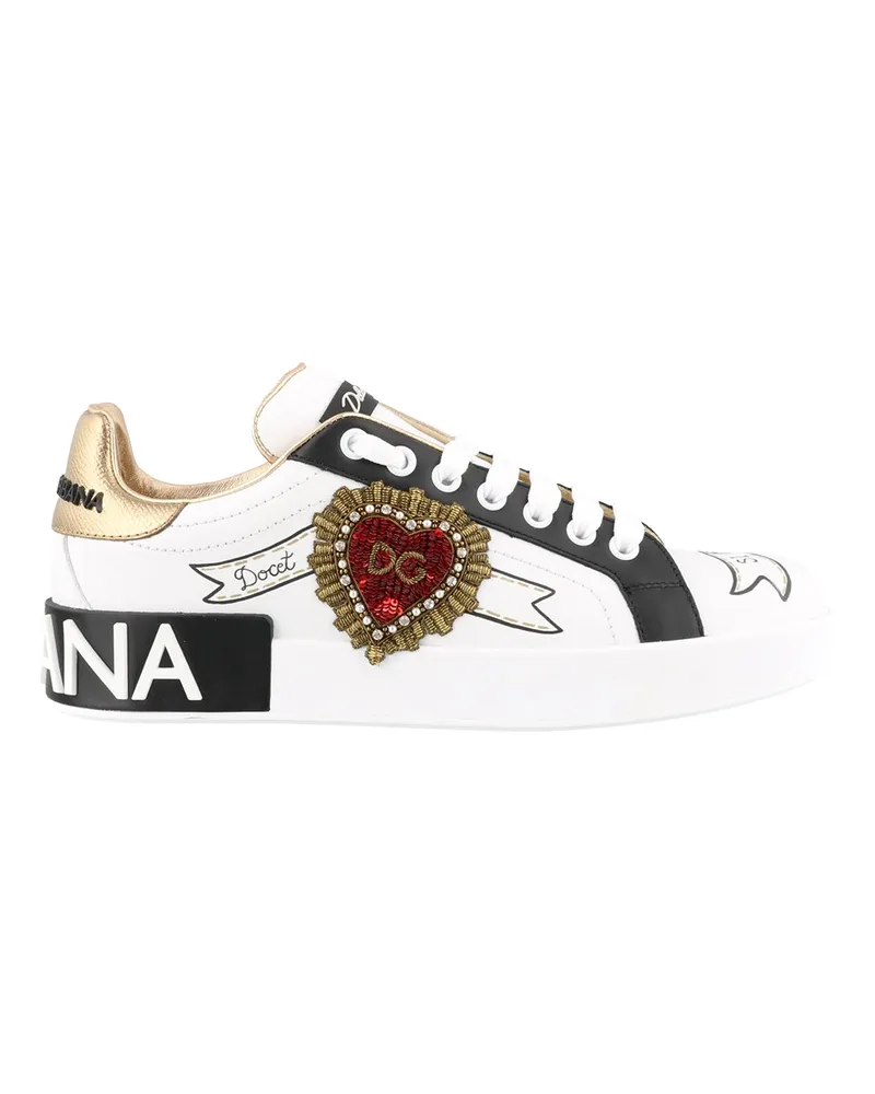 Dolce & Gabbana Sneaker - Weiß Weiß