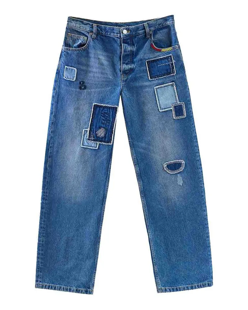 Marc Jacobs Straight Leg Jeans - Blau Blau