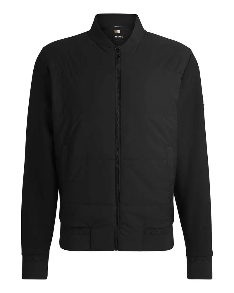HUGO BOSS Casualjacke - Schwarz Schwarz