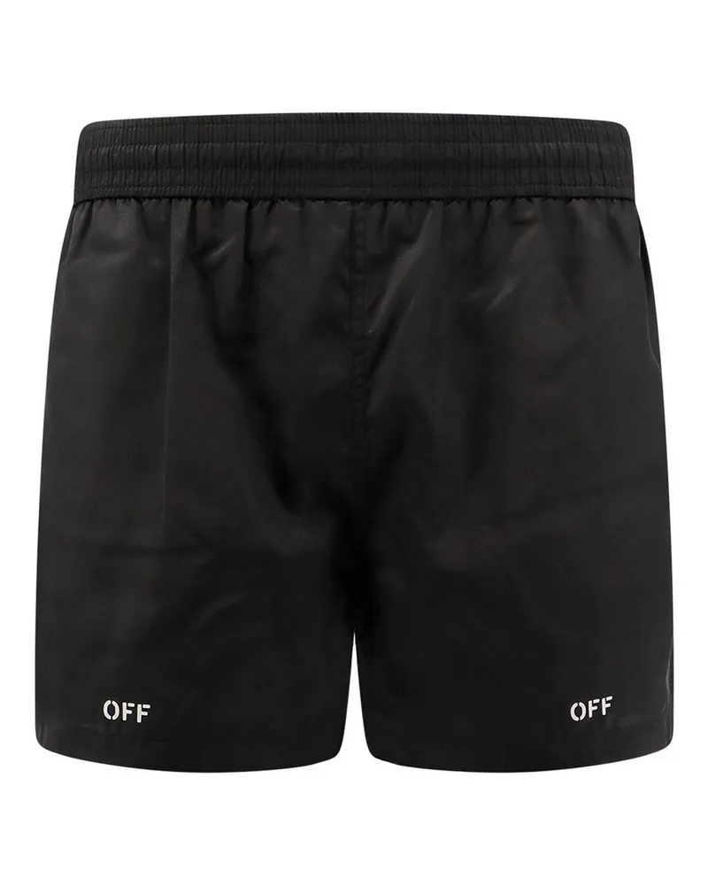 OFF-WHITE Badehose - Schwarz Schwarz