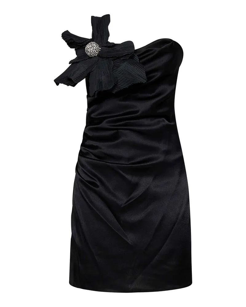 Amen Knielanges Kleid - Schwarz Schwarz